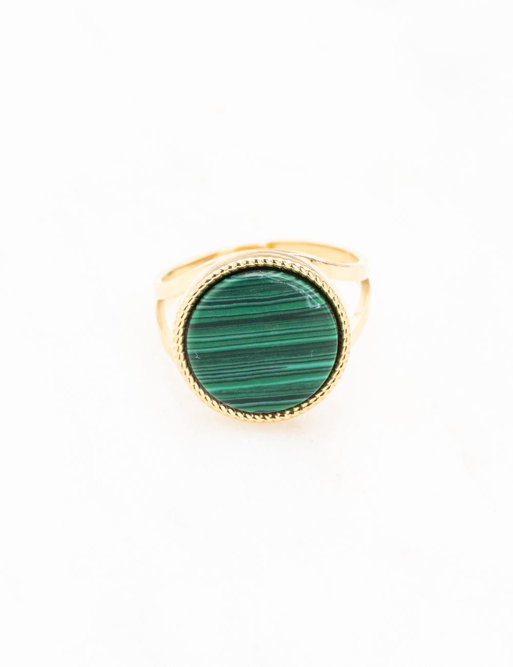 Bague Amazonite  ou Malachite