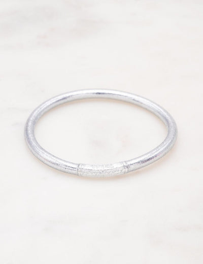 Bracelets Jonc Bouddhistes - Argenté