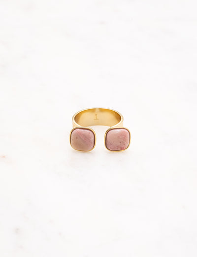 Bague en Rhodonite