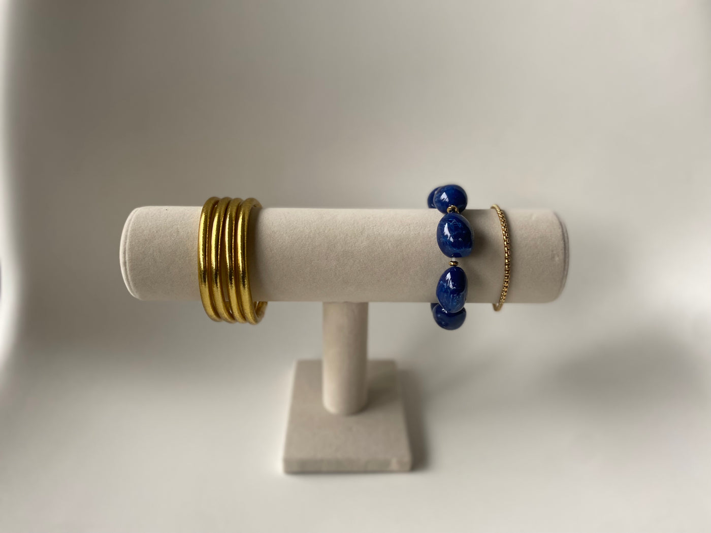 Bracelets Jonc bouddhistes doré avec mantra